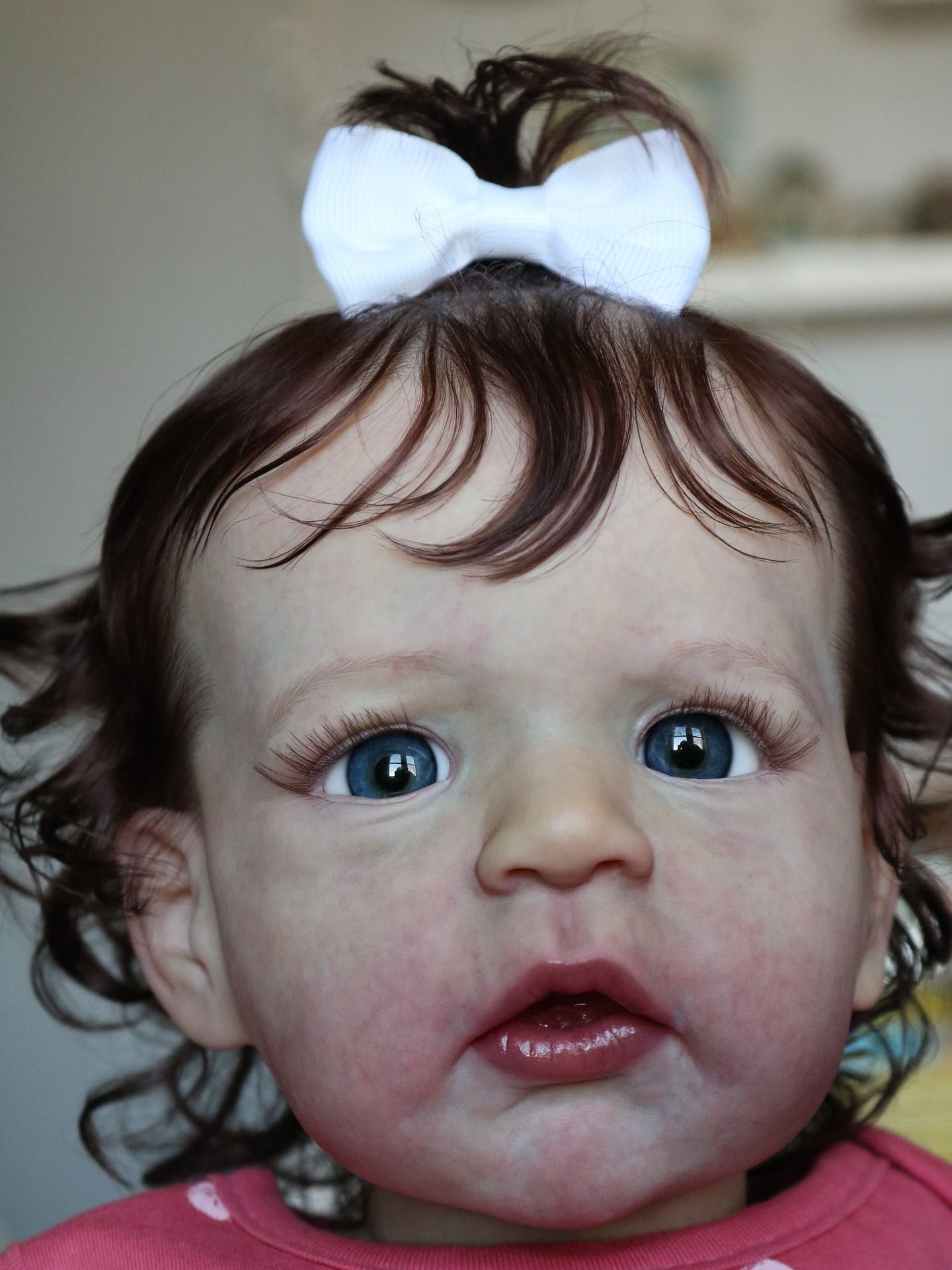 Aurelia — Curly Toddler Reborn Doll — awake toddler reborn doll, photo 4