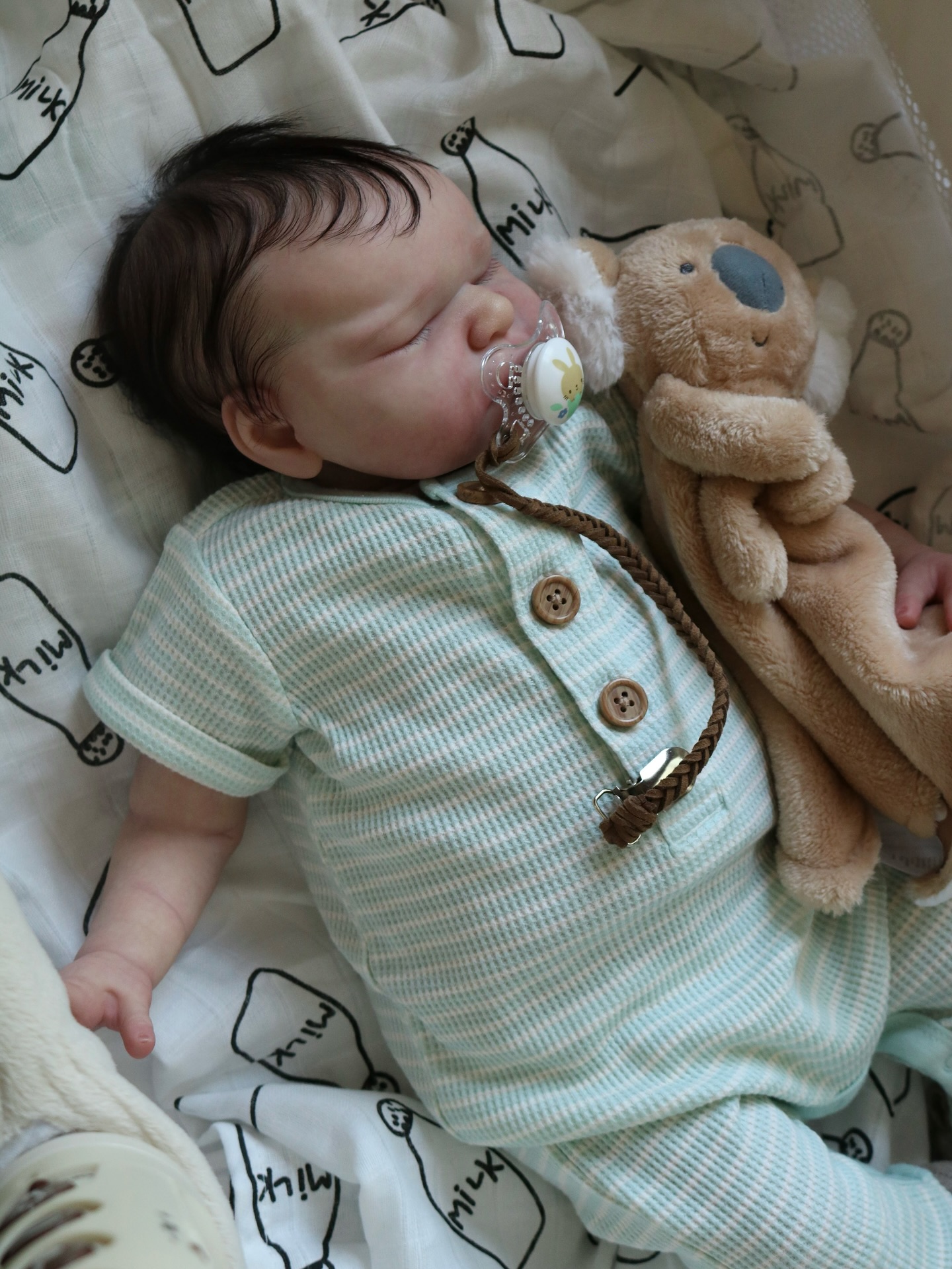 Juniper — Sleeping Newborn — reborn baby doll, photo 10