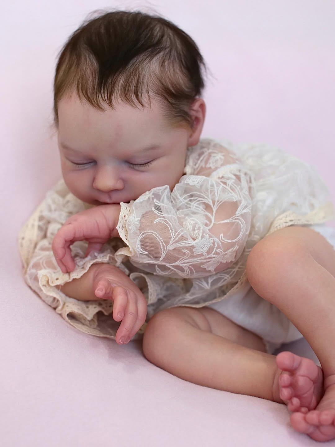 Amelia — Sleeping Newborn — sleeping newborn reborn doll, photo 10