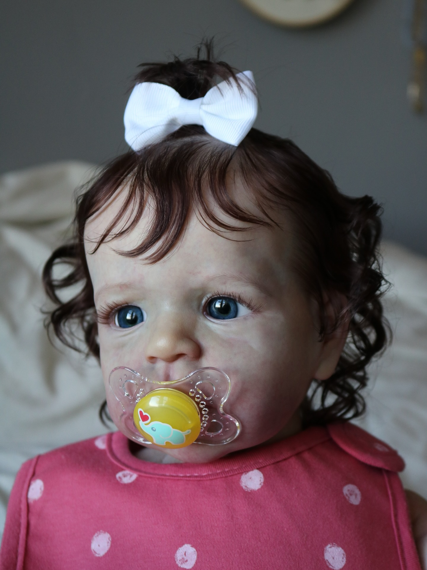 Aurelia — Curly Toddler Reborn Doll — awake toddler reborn doll, photo 7