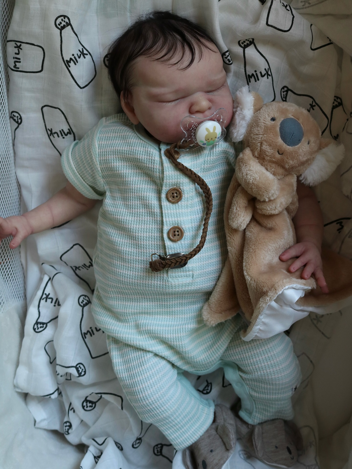 Juniper — Sleeping Newborn — reborn baby doll, photo 9