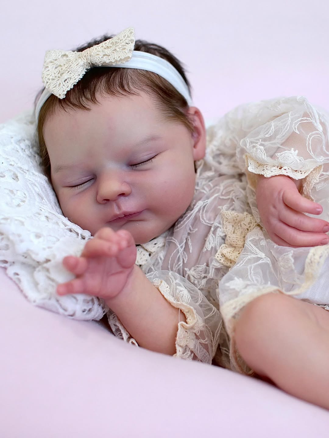 Amelia — Sleeping Newborn — sleeping newborn reborn doll, photo 5