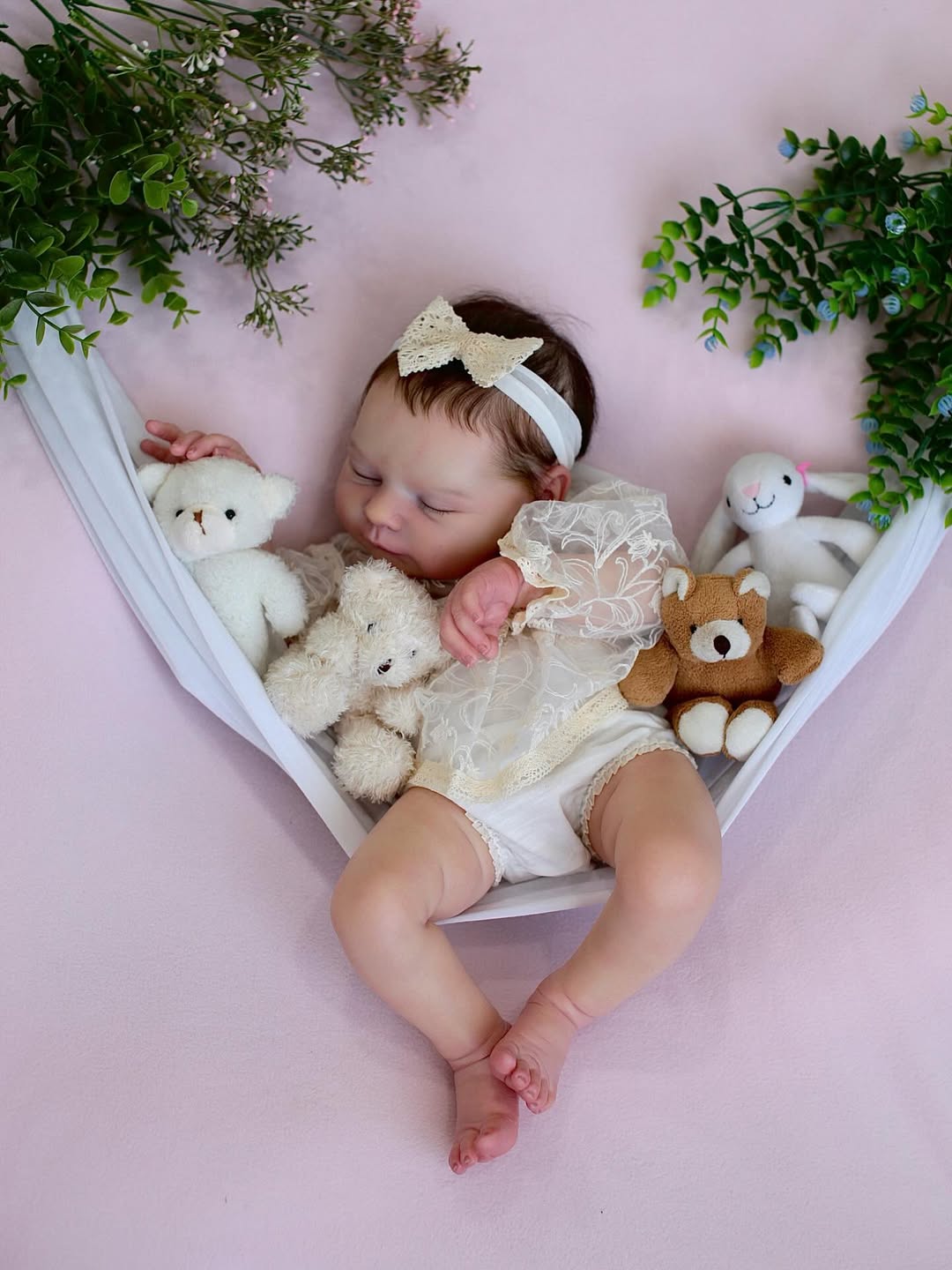 Amelia — Sleeping Newborn — sleeping newborn reborn doll