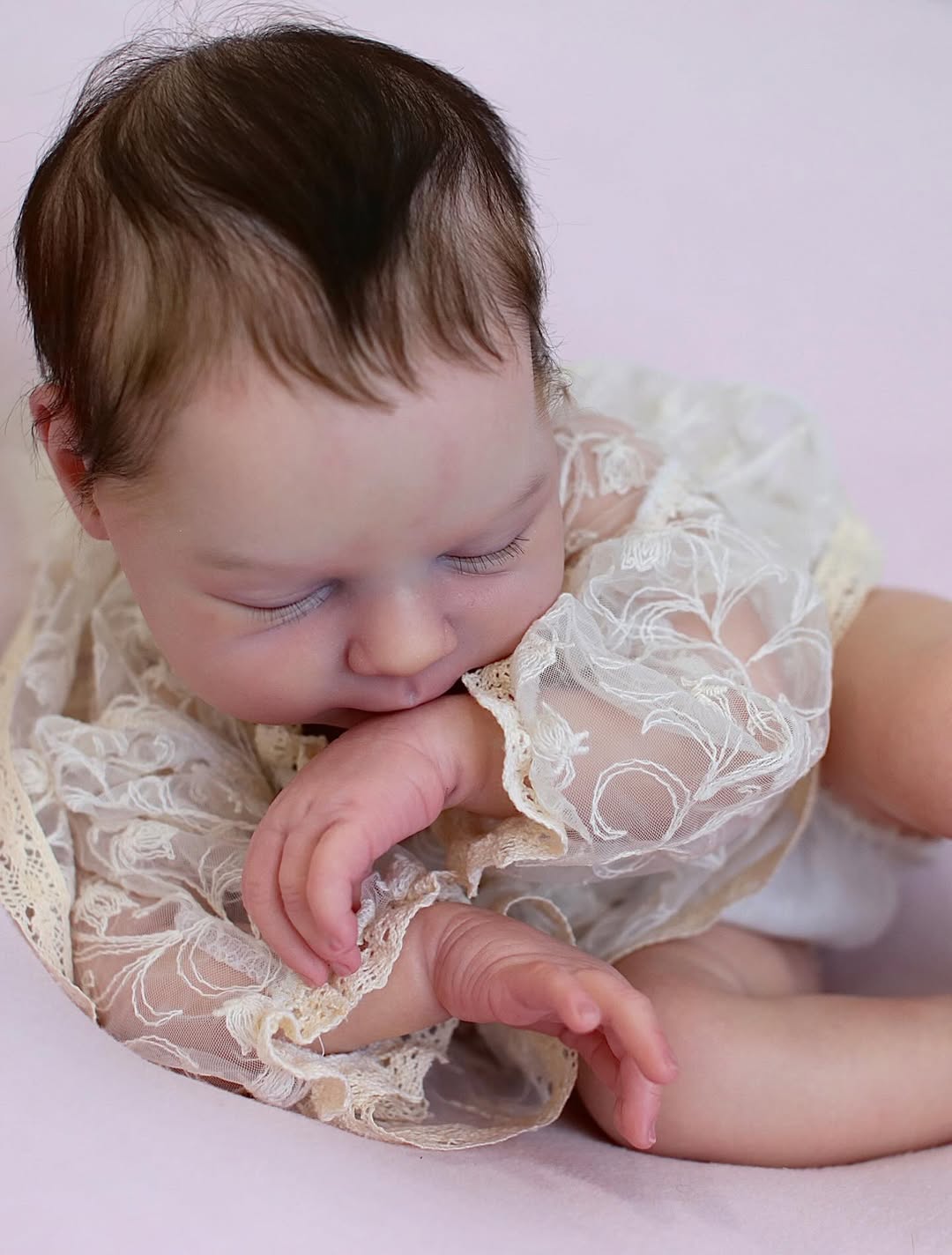 Amelia — Sleeping Newborn — sleeping newborn reborn doll, photo 8