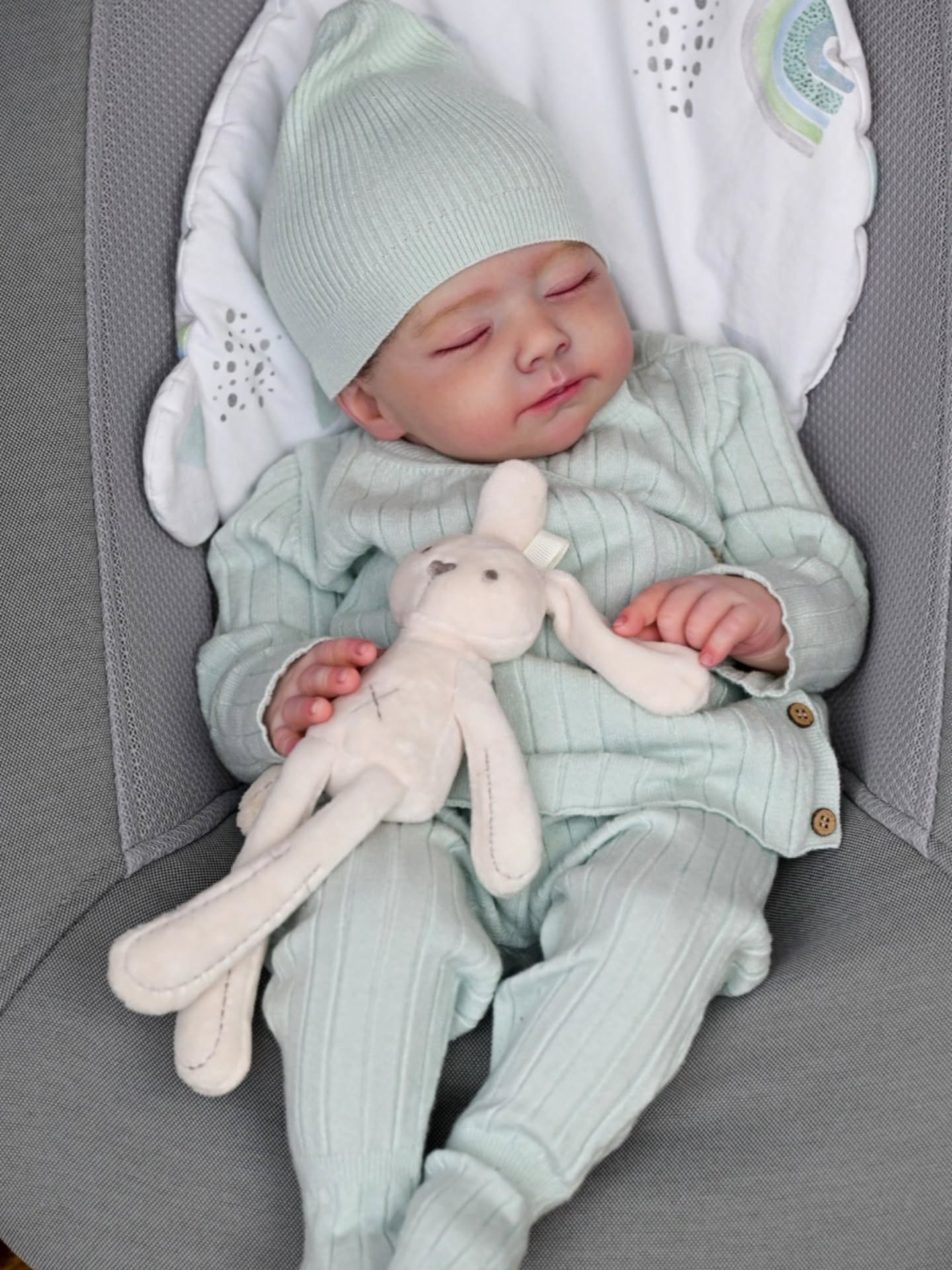 Isabelle — Heirloom Lace — reborn baby doll, photo 7