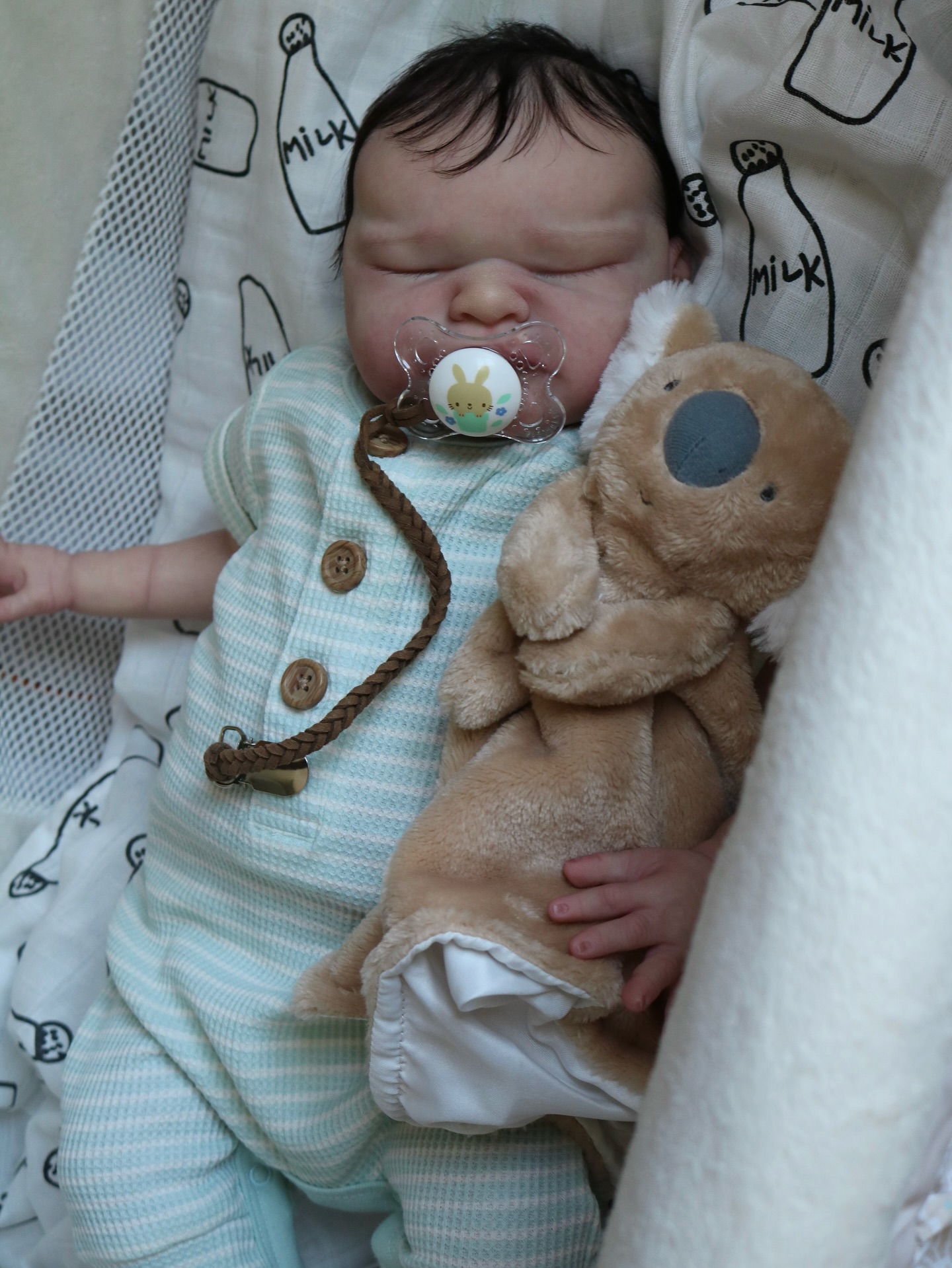 Juniper — Sleeping Newborn — reborn baby doll, photo 6