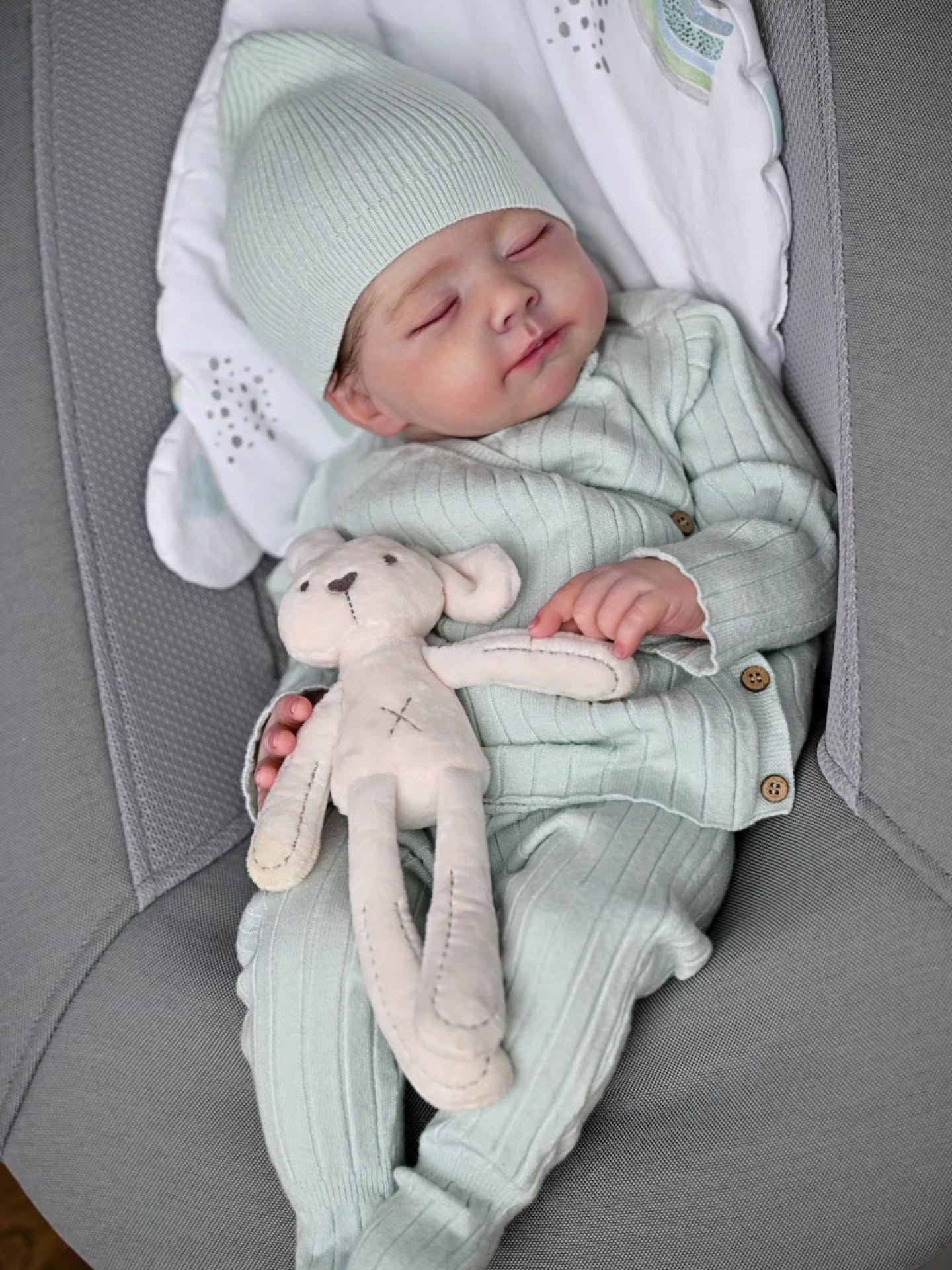 Isabelle — Heirloom Lace — reborn baby doll, photo 6
