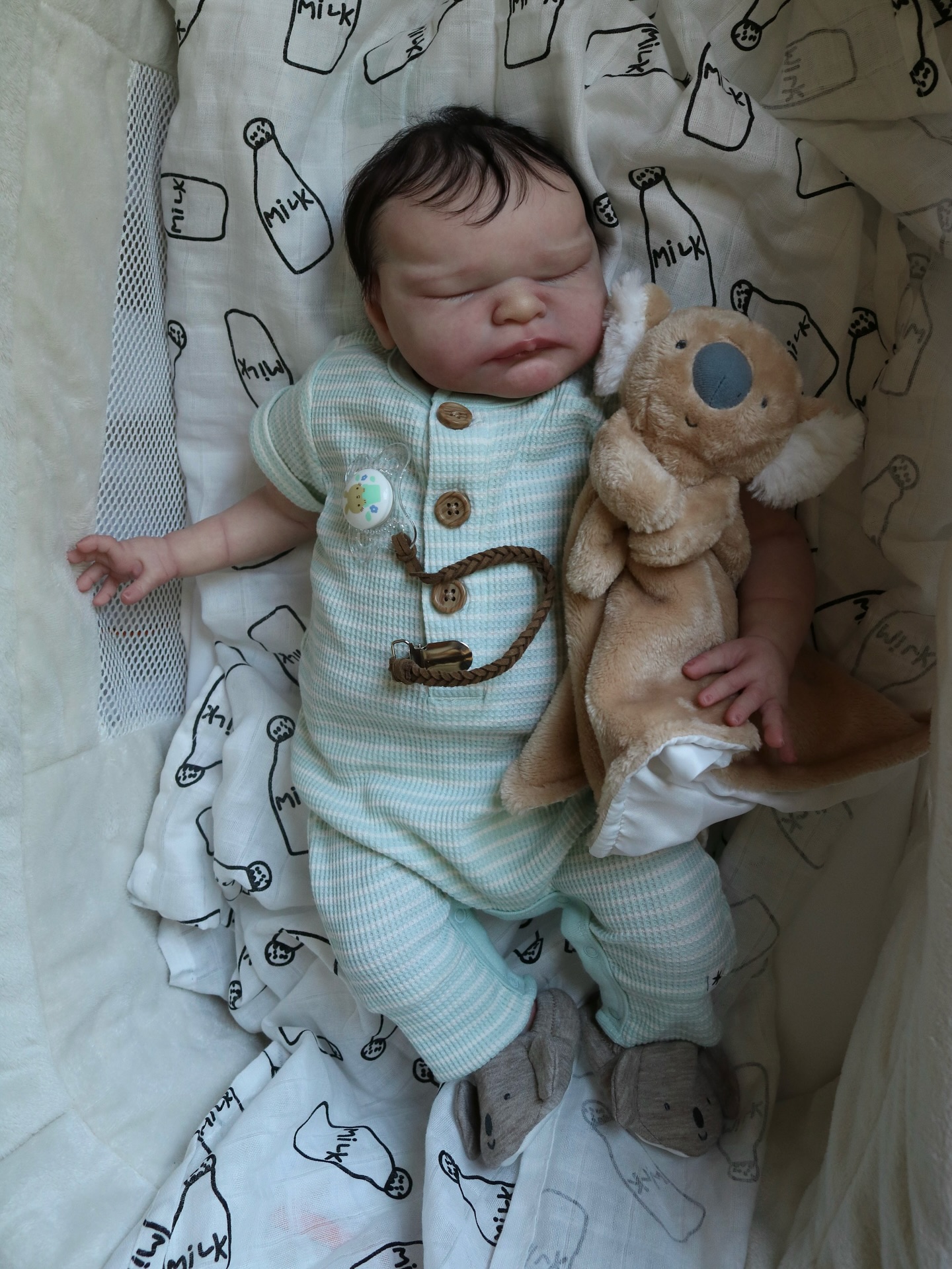 Juniper — Sleeping Newborn — reborn baby doll, photo 8