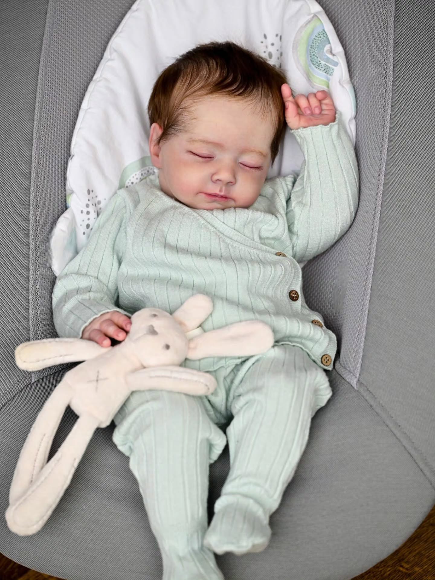 Isabelle — Heirloom Lace — reborn baby doll, photo 4
