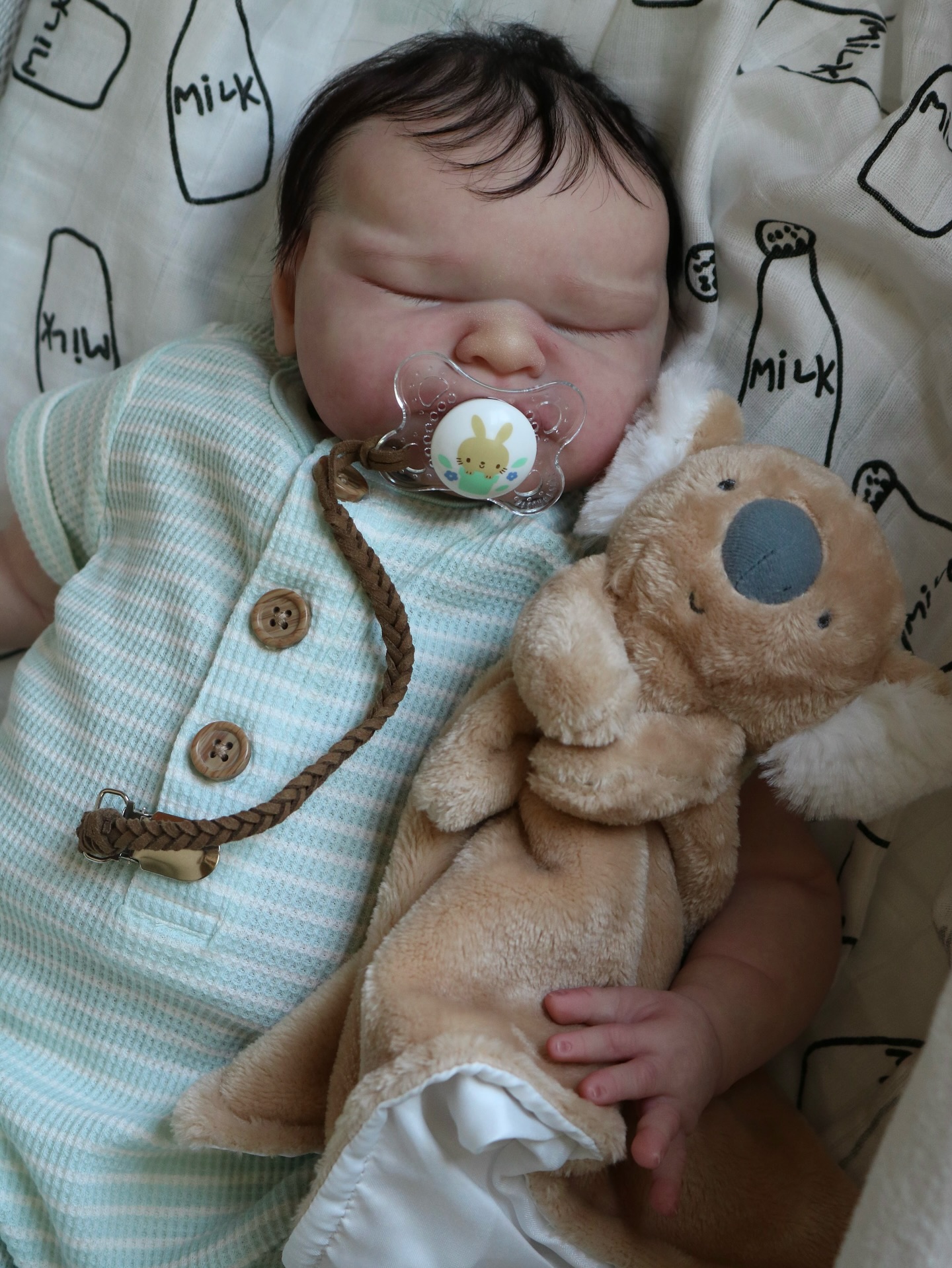Juniper — Sleeping Newborn — reborn baby doll, photo 4