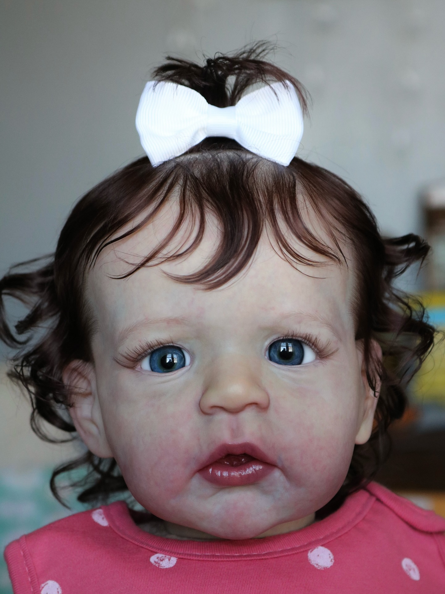 Aurelia — Curly Toddler Reborn Doll — awake toddler reborn doll, photo 3