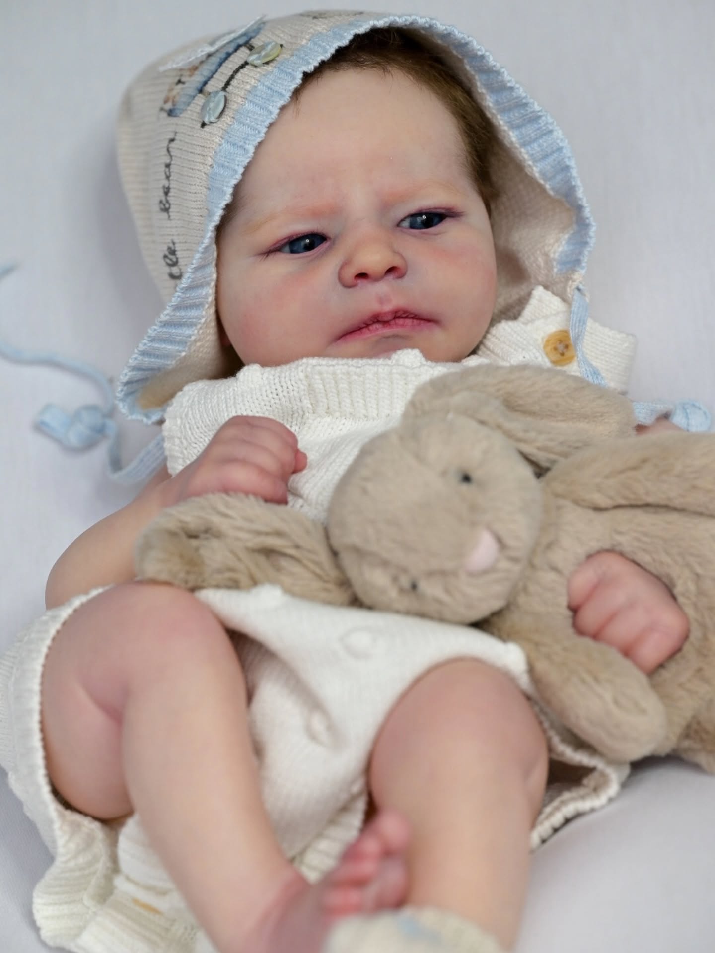 Albie — Full Silicone Awake Newborn — awake newborn reborn doll, photo 3
