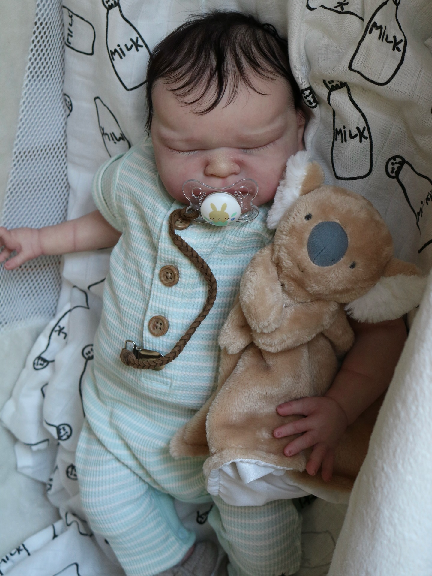 Juniper — Sleeping Newborn — reborn baby doll, photo 5